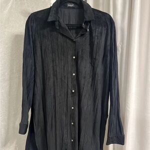 Black Button-Up Shirt